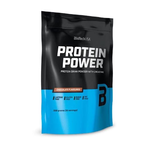Протеин комплексный BioTech Protein Power 500 г Клубника/Банан