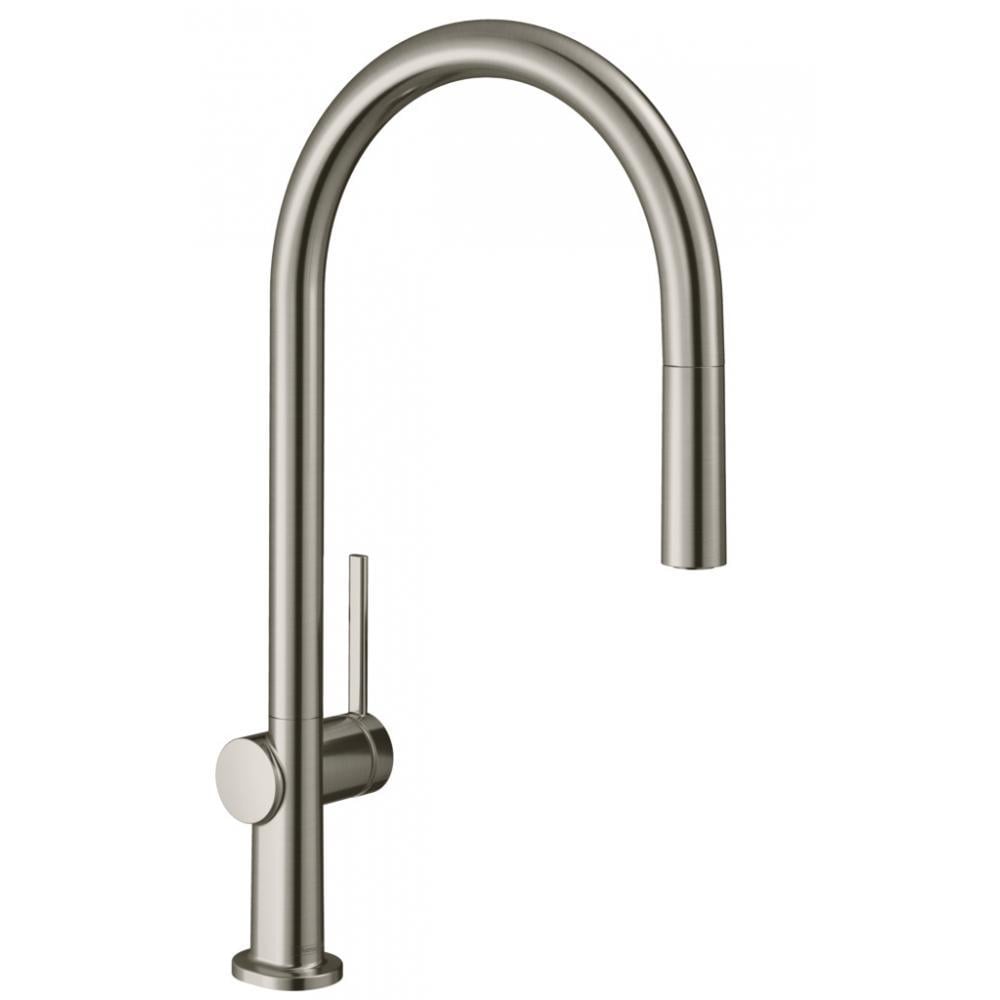Смеситель для кухни Hansgrohe Talis M54 72803800 с видвижной лейкой Сатин (142740)