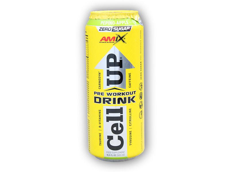 Предтренировочный напиток Amix Nutrition CellUP Pre Workout Pepito Apple 500 ml