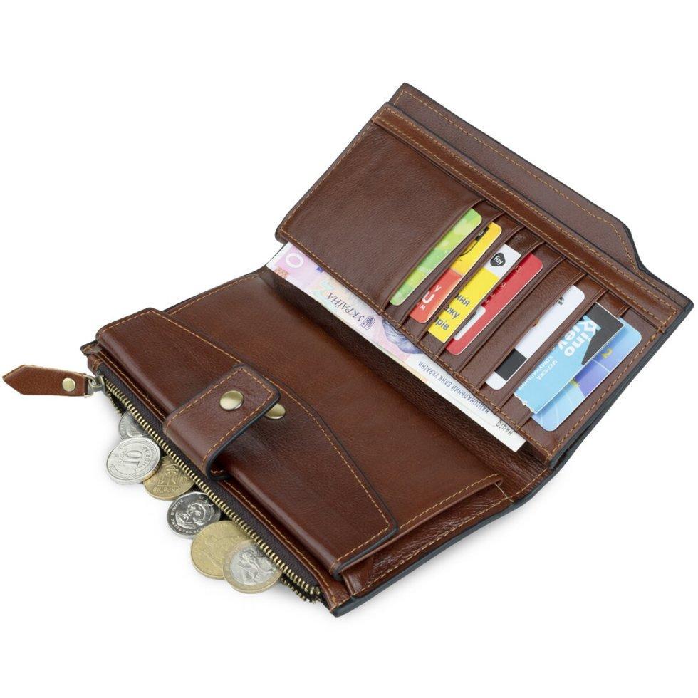 Кошелек мужской 714372 Коричневый (13961030) - фото 5 Кошелек мужской 714372 Коричневый (13961030) - фото 5