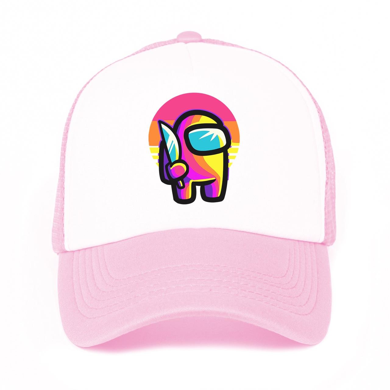 Кепка тракер детская Among Us Red Розовый (33404-2406-PK)