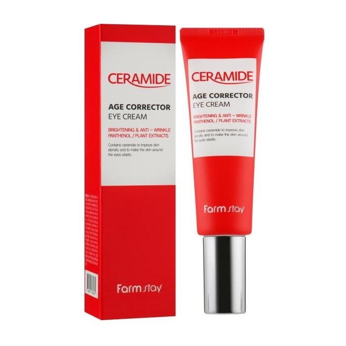 Крем для кожи вокруг глаз с керамидами FarmStay Ceramide Age Corrector Eye Cream 50 мл (2855471711)