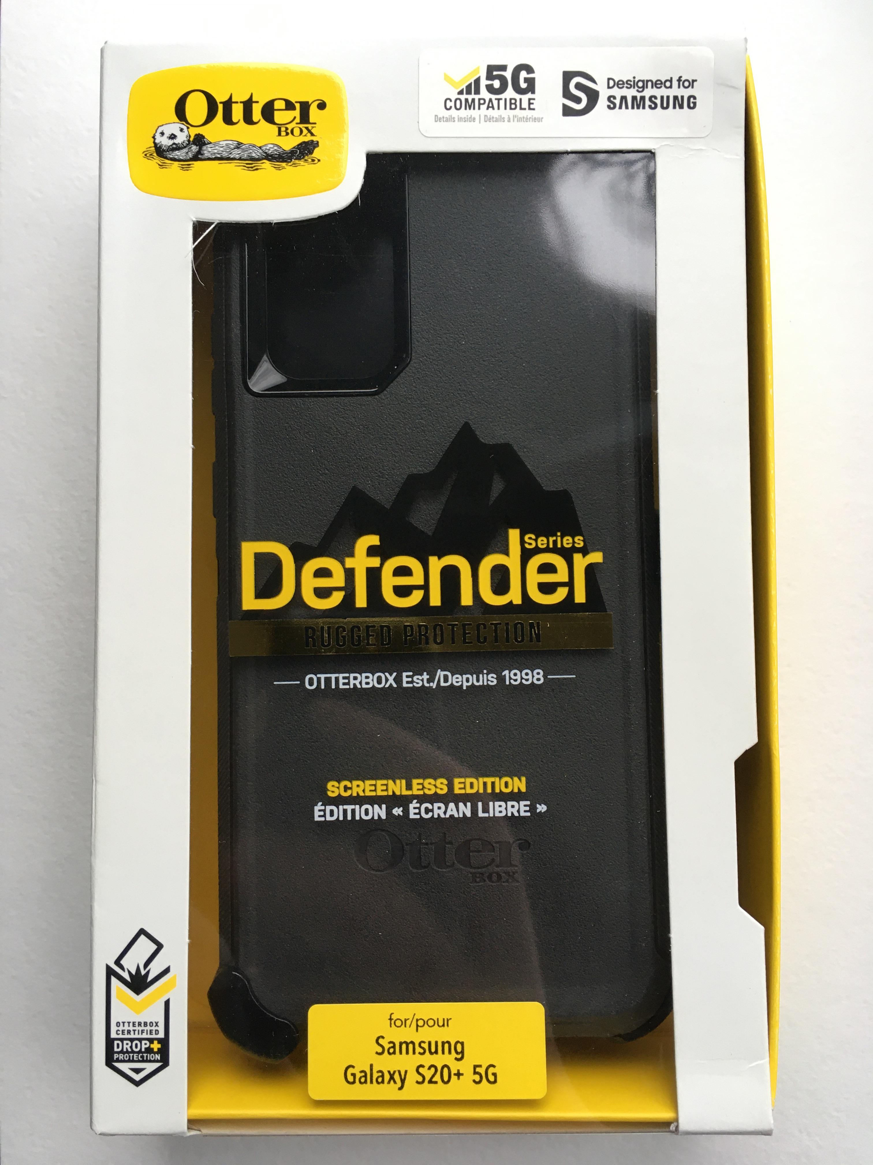 Чохол протиударний із кліпсою підставкою OtterBox Defender Series 77-64156 для Samsung Galaxy S20 Plus (6.7") Black - фото 5