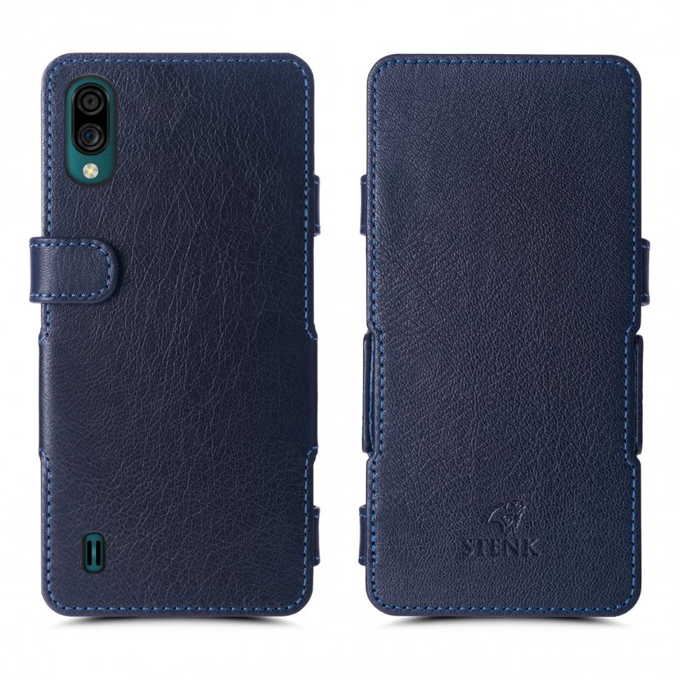 Чехол книжка Stenk Prime для ZTE Blade A5 (2020) Синий (66523)
