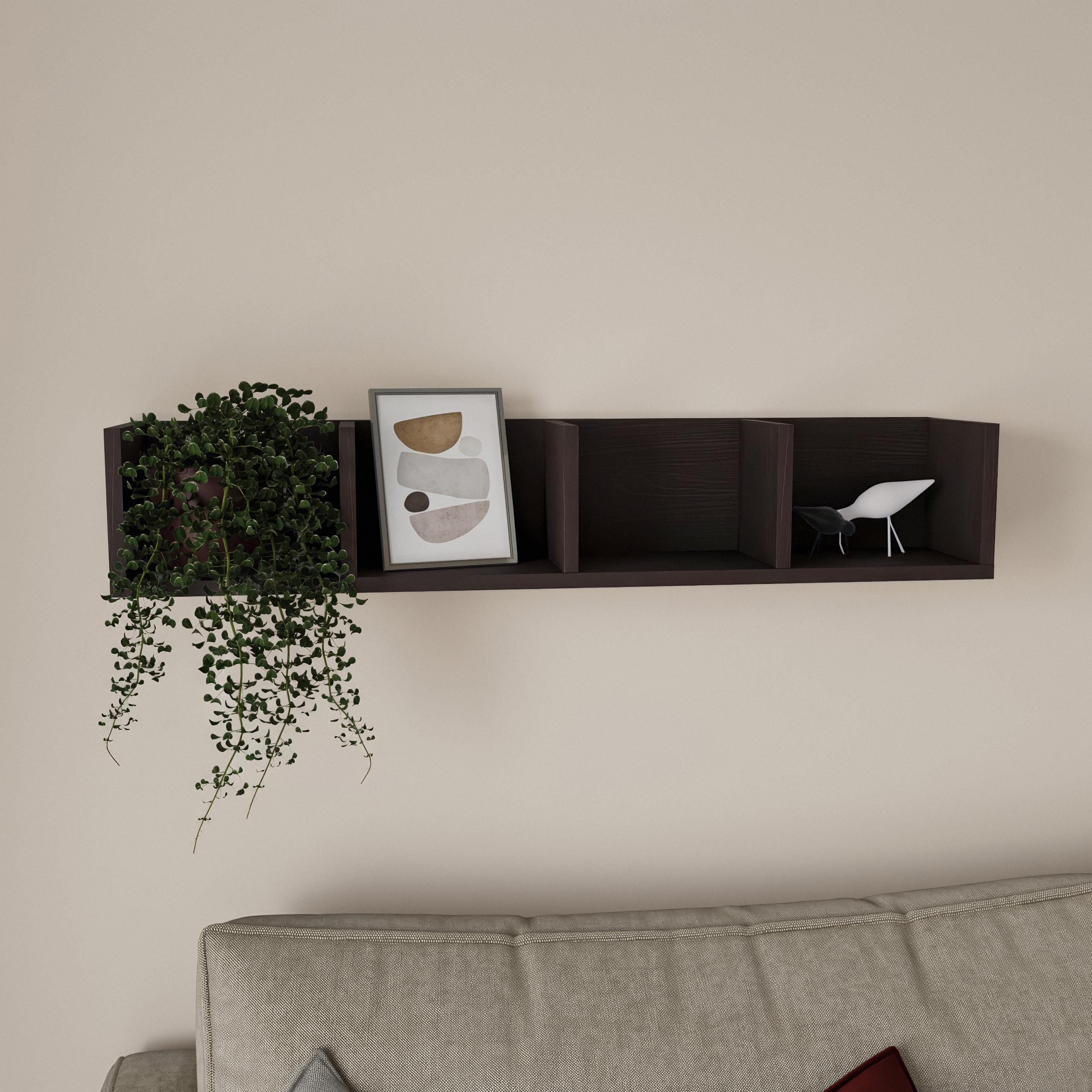 Полиця настінна GT-31 920х170х170 мм Венге Магія