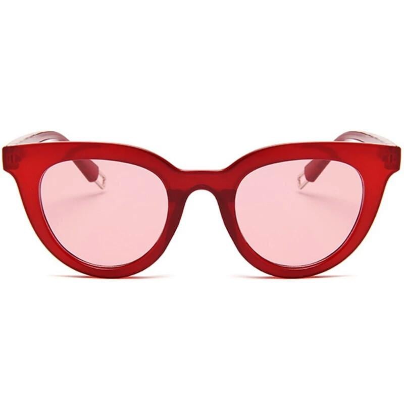 Окуляри сонцезахисні Котяче око Червоний
