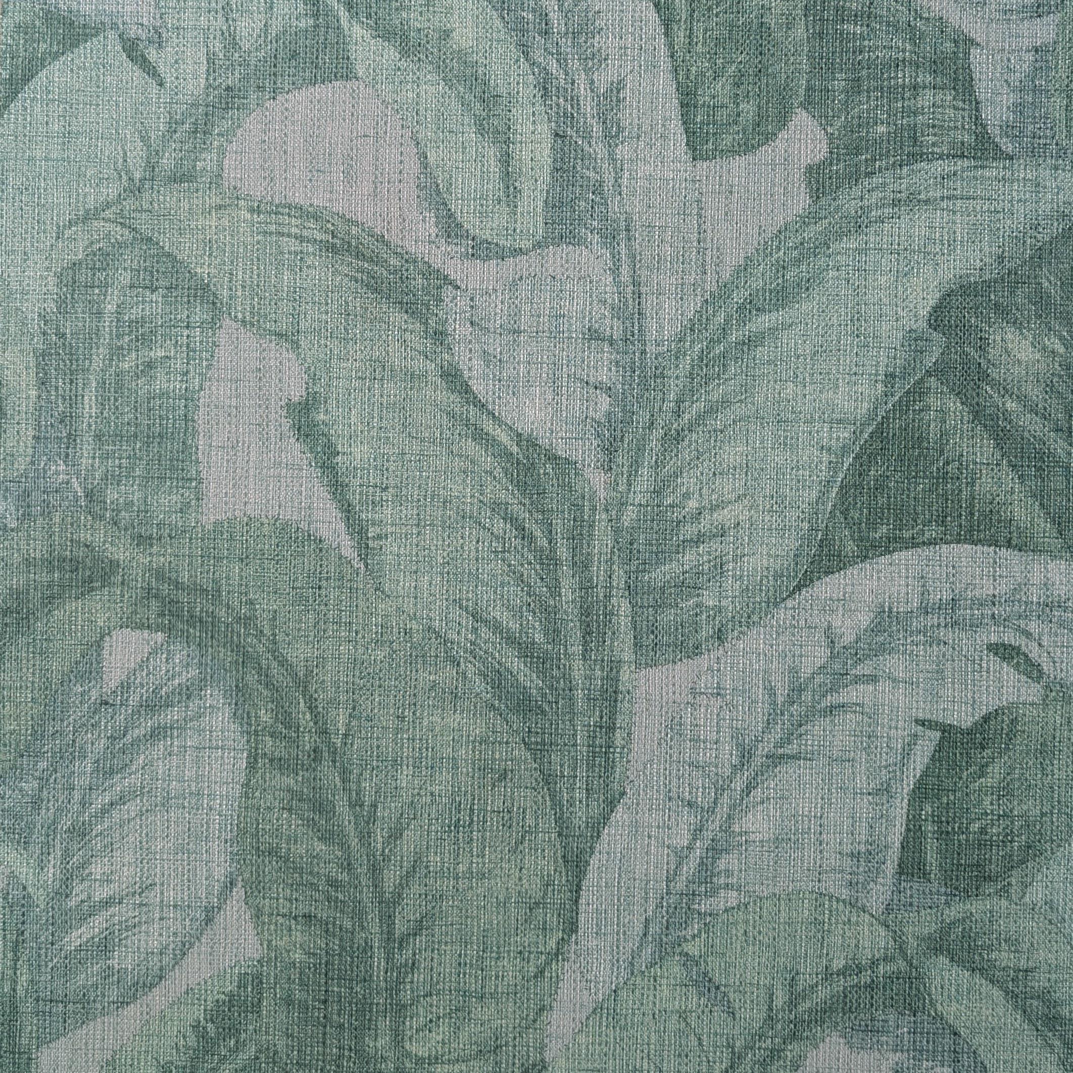 Обои виниловые на флизелиновой основе Decoprint Ogoni OG22332 Листья Зеленый