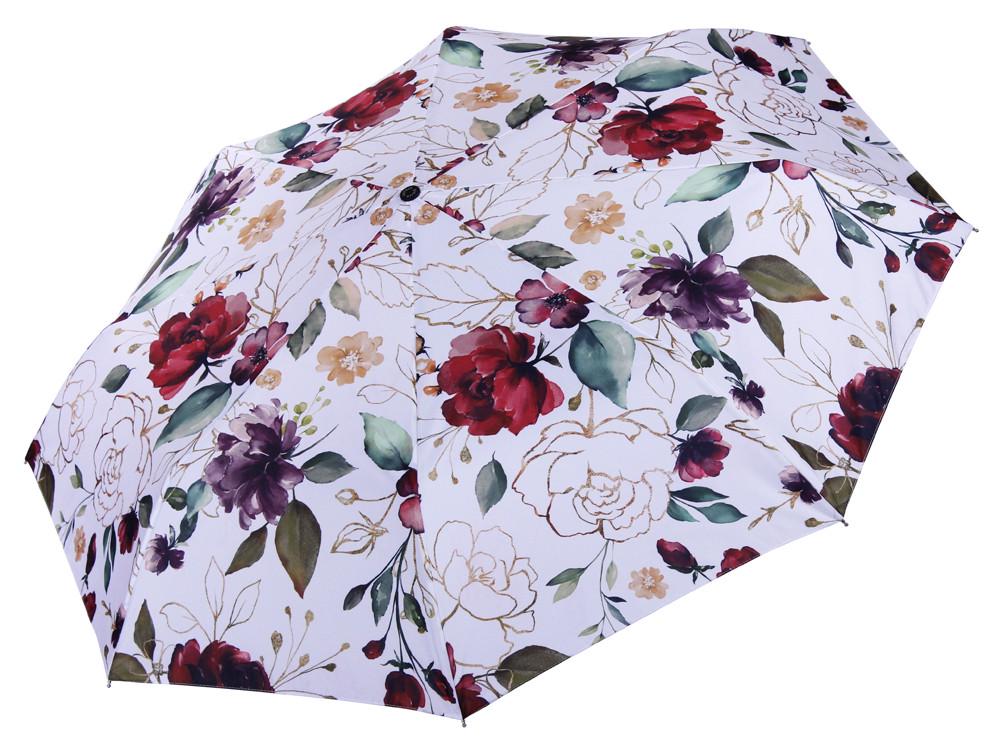 Парасолька жіноча складана Pierre Cardin Квіти автомат D 96 мм Multicolor (82530)