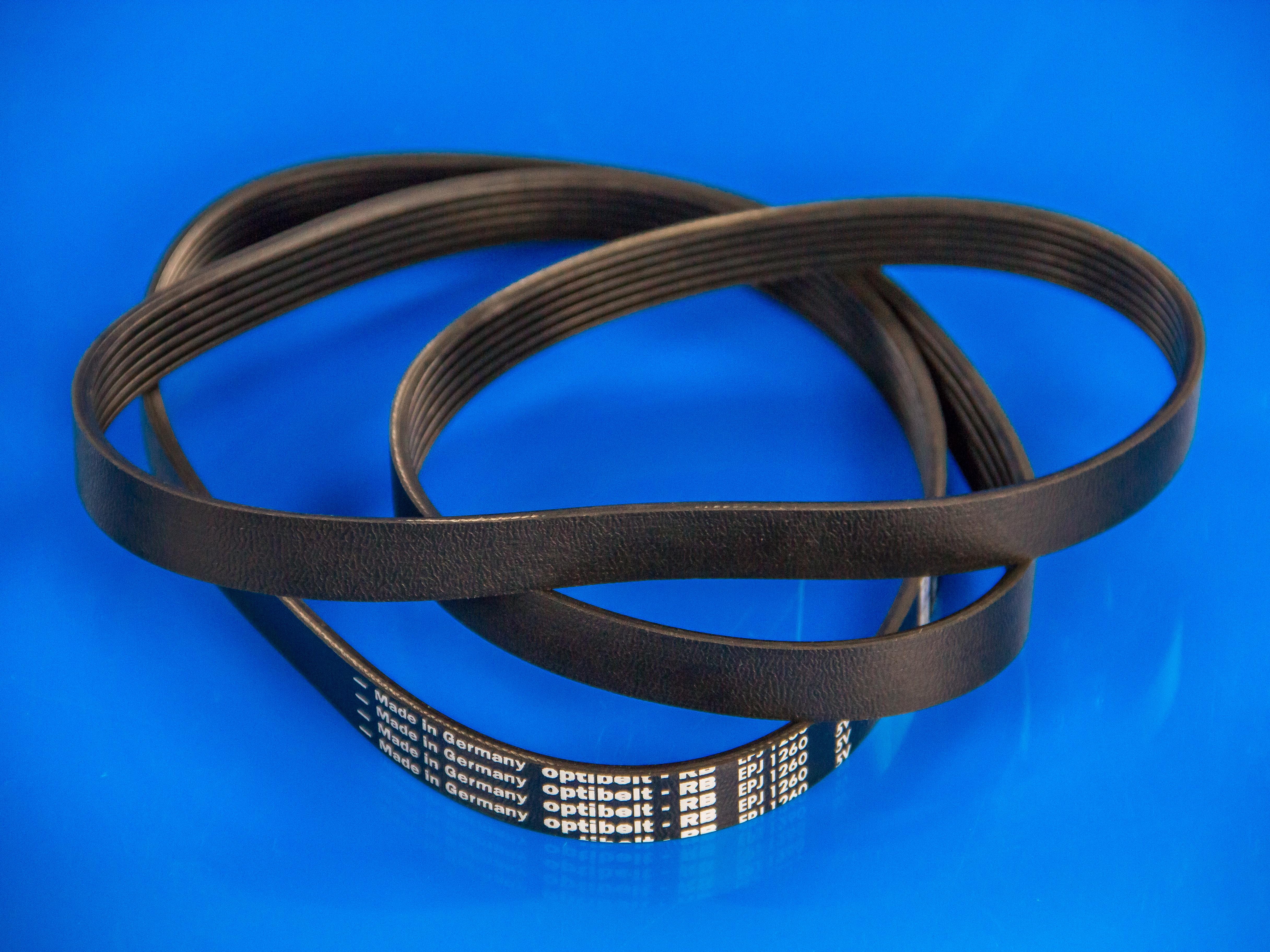 Ремень для стиральной машины Optibelt 1260 J6 EL Черный