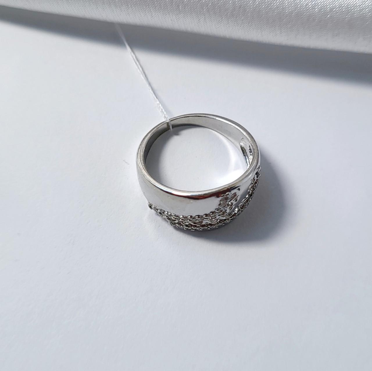 Кольцо серебряное женское без камней р. 18 925 пробы 4 г (4348р)