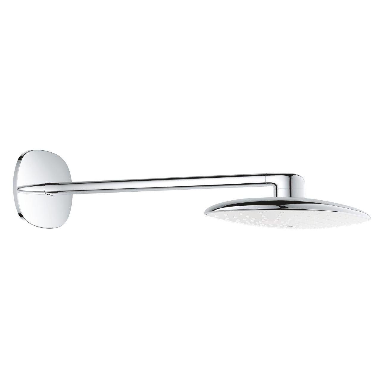 Душ верхний с кронштейном Grohe Rainshower 26450LS0 361 мм Белый (76093)