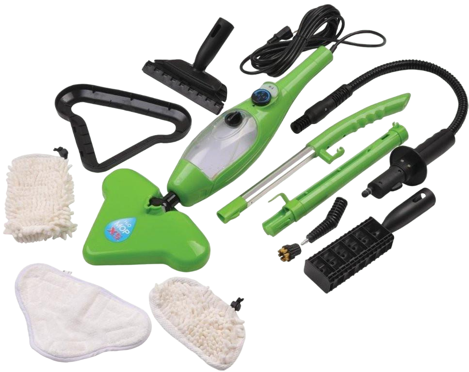 Швабра паровая Steam Master H2O Mop X5 Green (4_34361694)