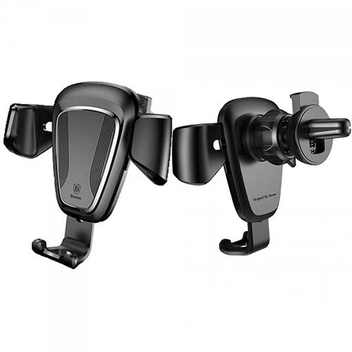 Автотримач для телефону Baseus Gravity Car Mount Black (08939) - фото 2