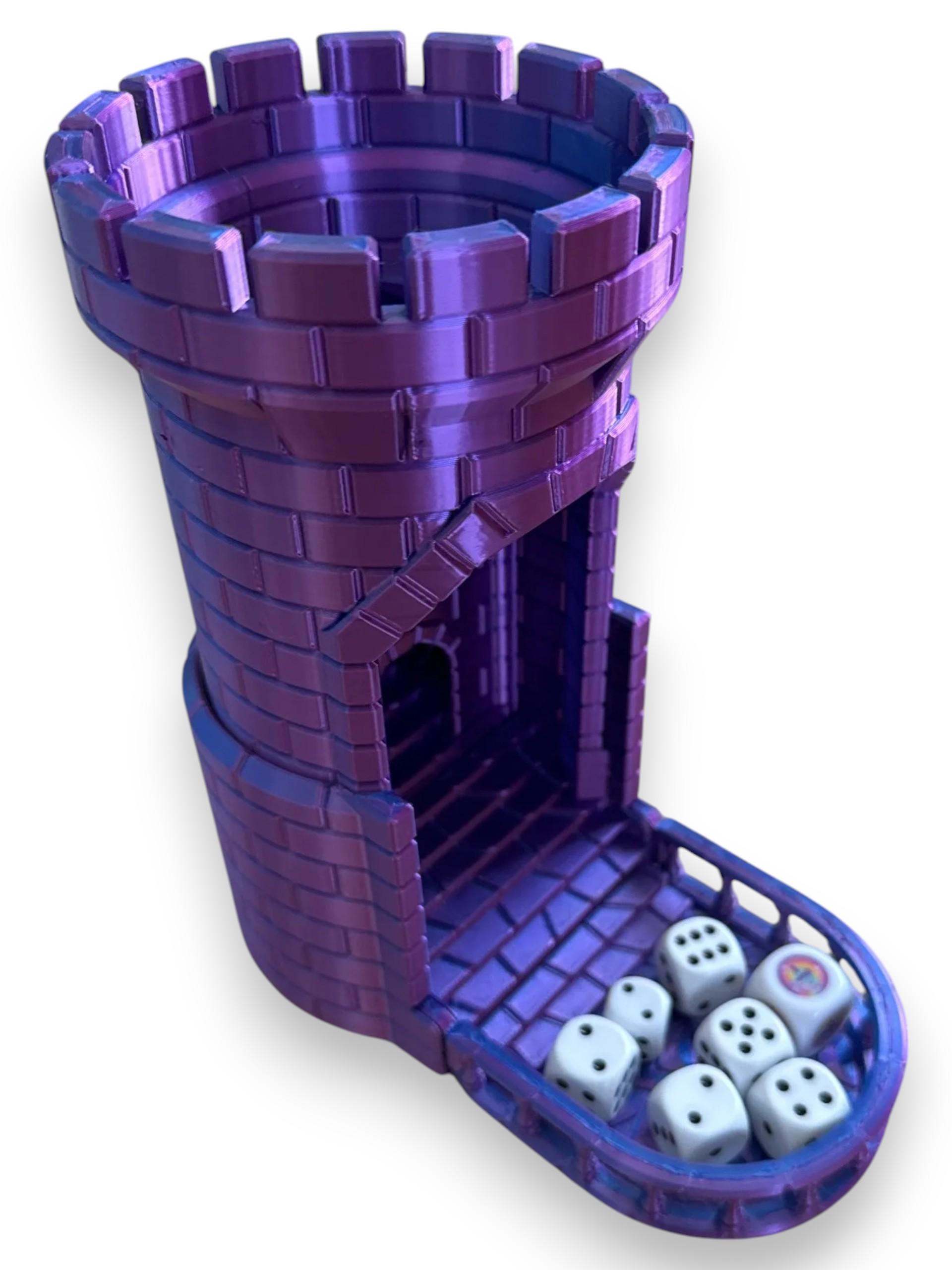 Башня для настольных игр Dice Tower SmashGate Фиолетовый (0699-2) - фото 2 Башня для настольных игр Dice Tower SmashGate Фиолетовый (0699-2) - фото 2