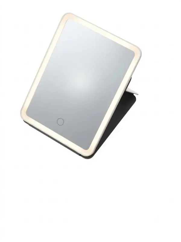 Зеркало для макияжа с подсветкой DOCO Leather Case Mirror FM001 FM007 2979225030 Pink