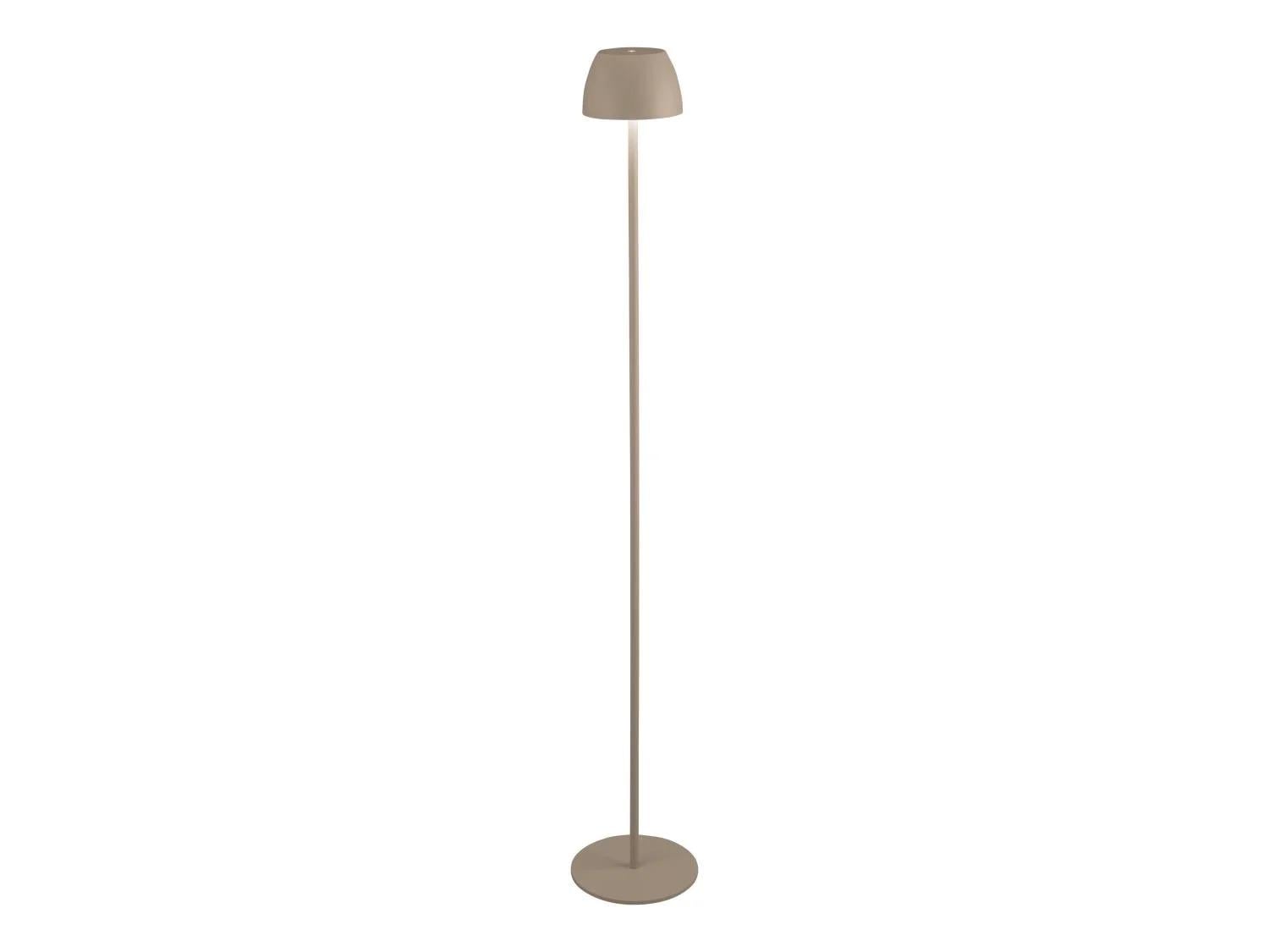Торшер Livarno Home LED-Akku Stehleuchte 400 lm Beige Matt (300572)