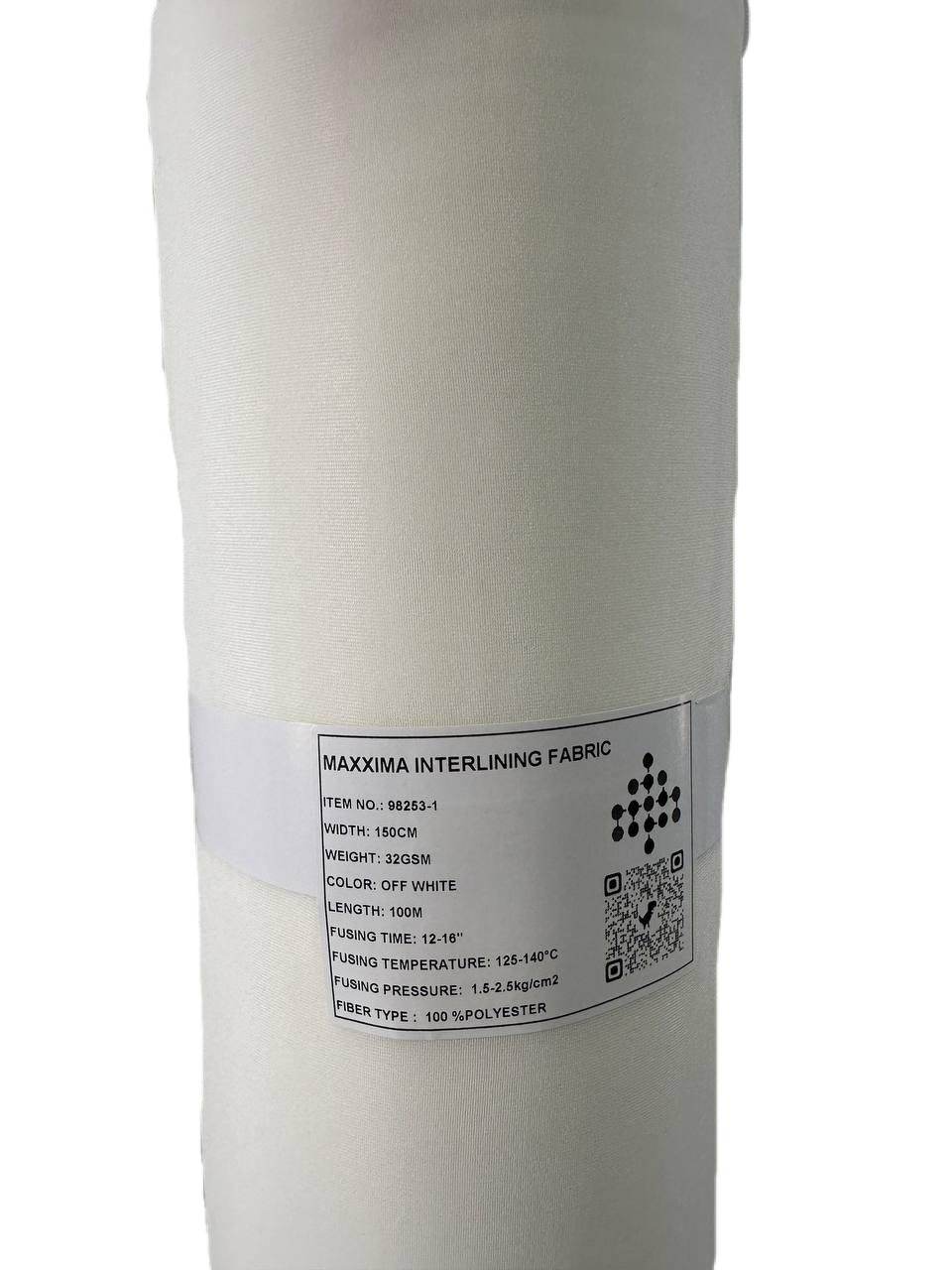 Дублерин клеево-стрейчевой Maxima 98253-1 полиэстер 100% 150 см Белый (2304228769) - фото 2 Дублерин клеево-стрейчевой Maxima 98253-1 полиэстер 100% 150 см Белый (2304228769) - фото 2