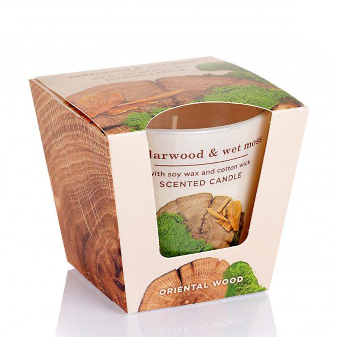 Свеча ароматическая Flora Oriental Wood Cedarwood & Wet moss (28814) Свеча ароматическая Flora Oriental Wood Cedarwood & Wet moss (28814)