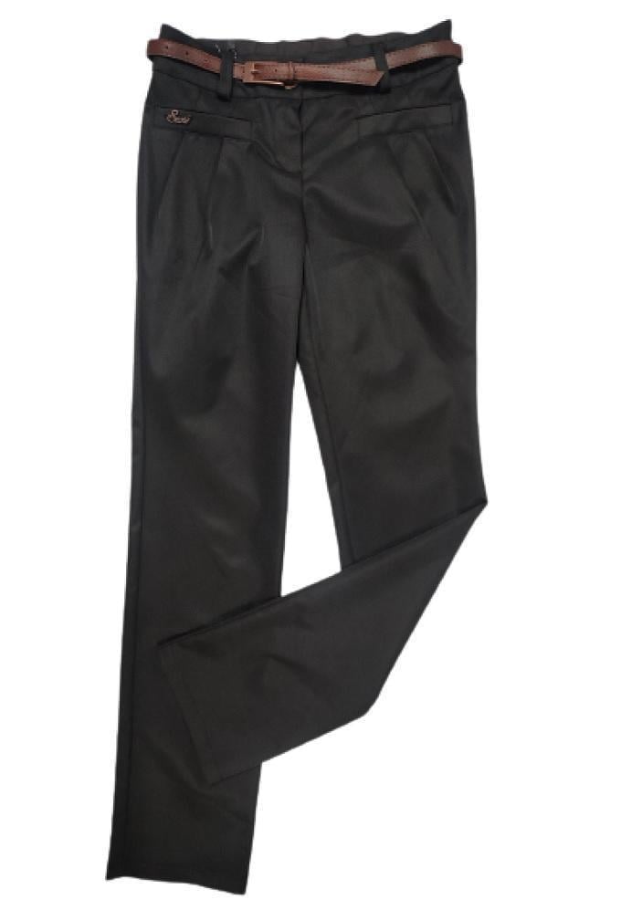 Брюки школьные для девочки Suzie АВРОРА 01 мемори cotton 152 см Черный (441701_152)