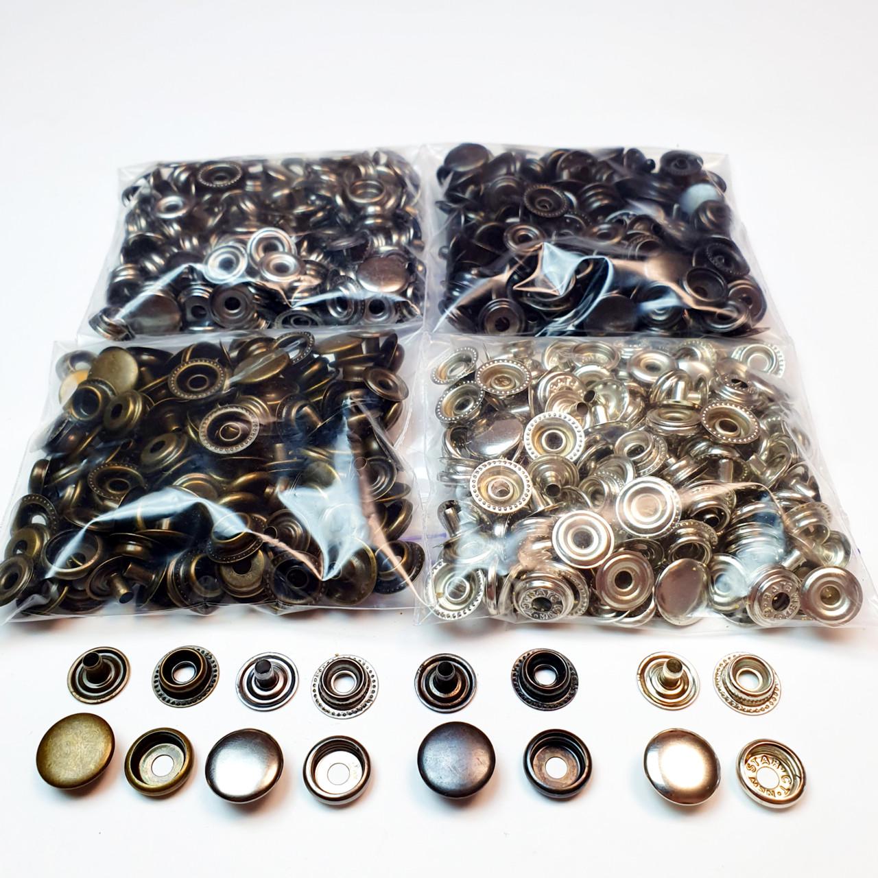 Кнопка металева кільцева Strong Dash Каппа №61 15 мм 4х50 шт.