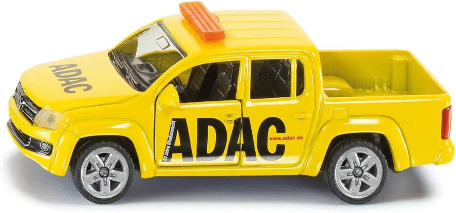 Игрушка пикап Volkswagen VW Amarok ADAC SIKU 1469 металлическая 8,6 см Желтый (SKU-448)