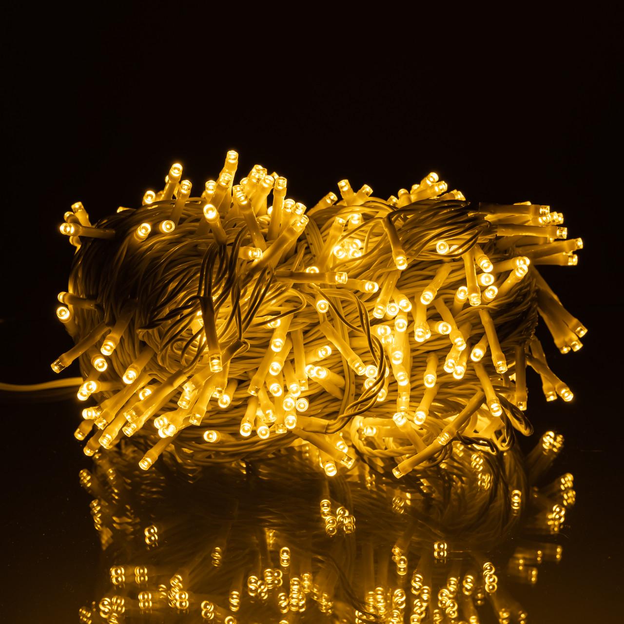 Гирлянда уличная Рождественская фея CF500L50MWY 50 м 500 LED Белый/Желтый (29912723)