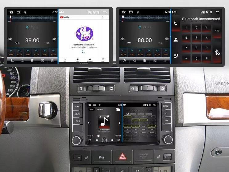 Штатна магнітола на Volkswagen Touareg/Transporter T5/Multivan 2/32 Гб Android 10,0 CanBus - фото 2