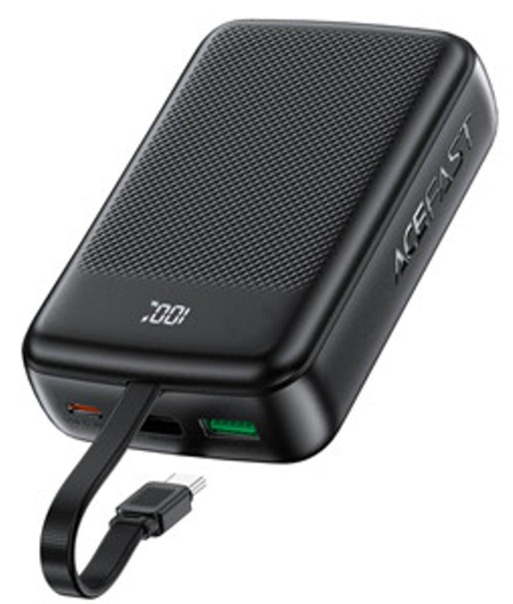Повербанк Acefast M14 20000 mAh PD 22,5W USB-C Black (26712354)
