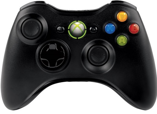 Джойстик беспроводной Xbox 360 Wireless Controller Черный (12068)