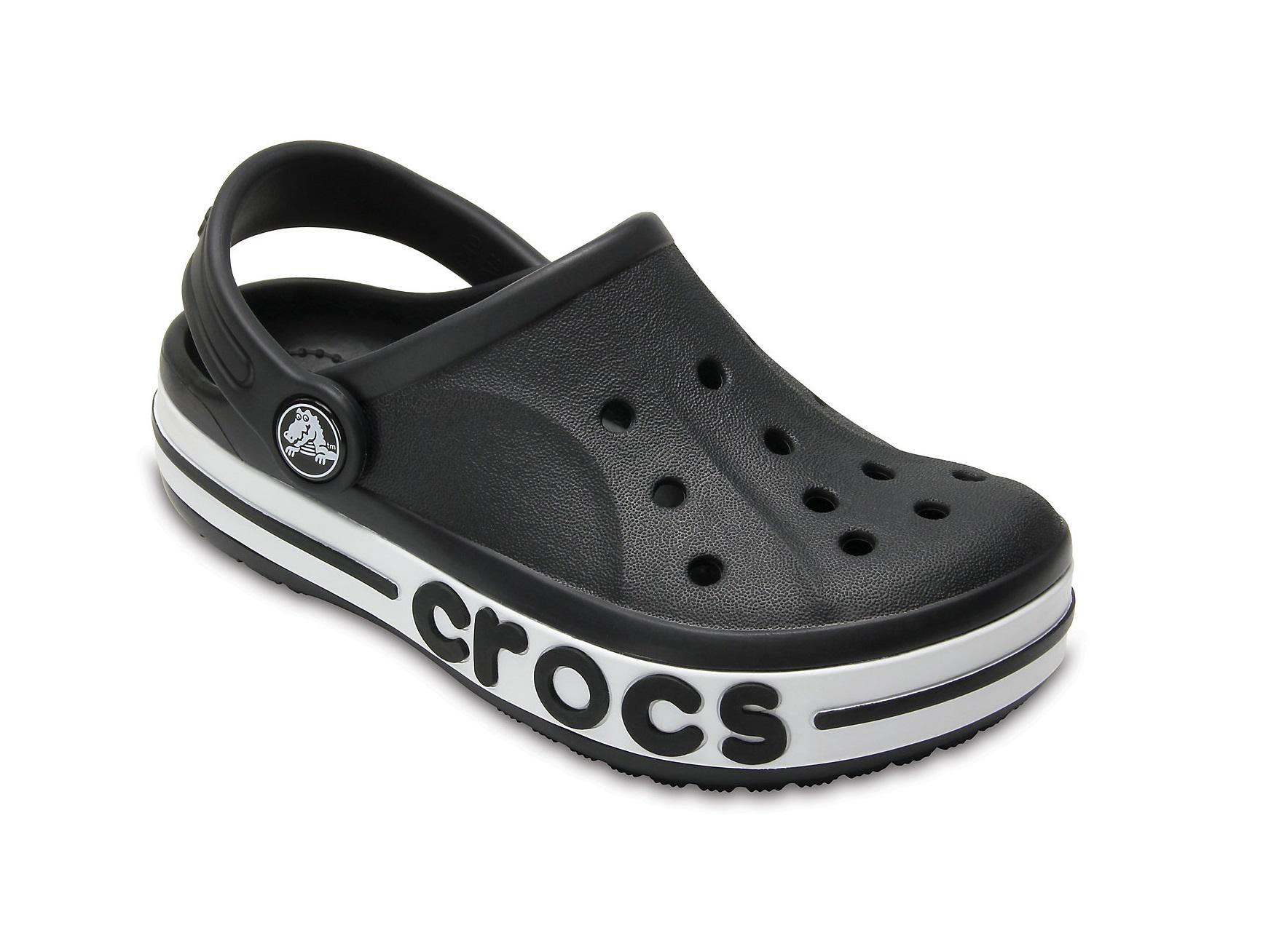 Сабо Kids Crocs Bayaband Clog C7 р. 24 14 см Чорний (205100)