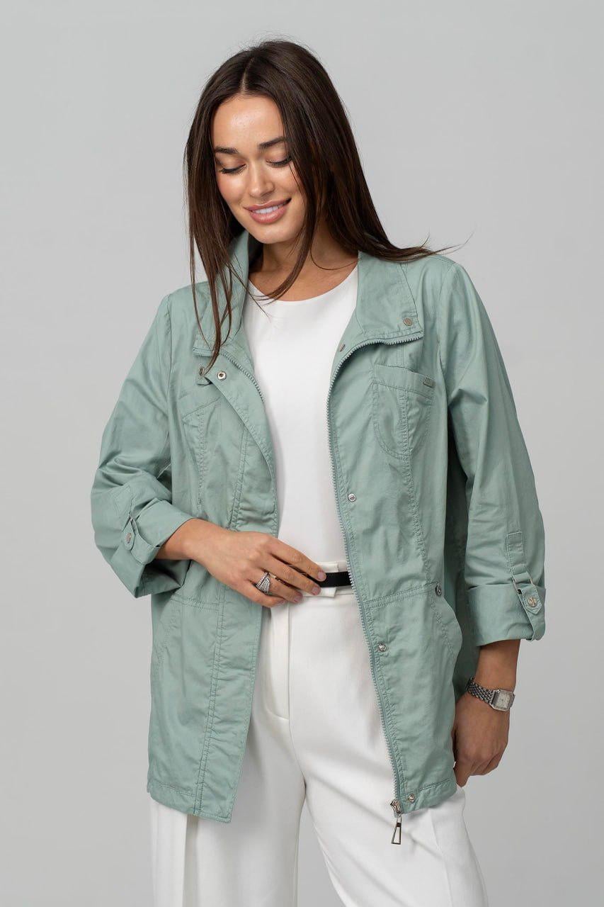 Куртка-вітрівка жіноча XL Оливковий (33332641) Куртка-вітрівка жіноча XL Оливковий (33332641)