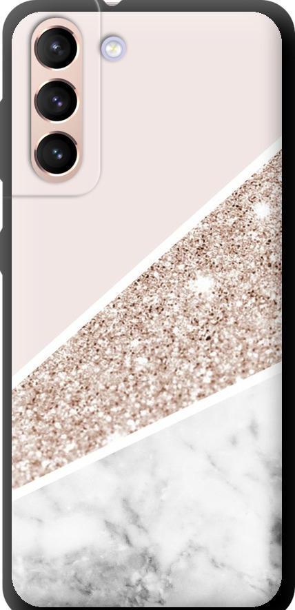 Чехол на Samsung Galaxy S21 Пастельный мрамор (4342b-2114-42517)
