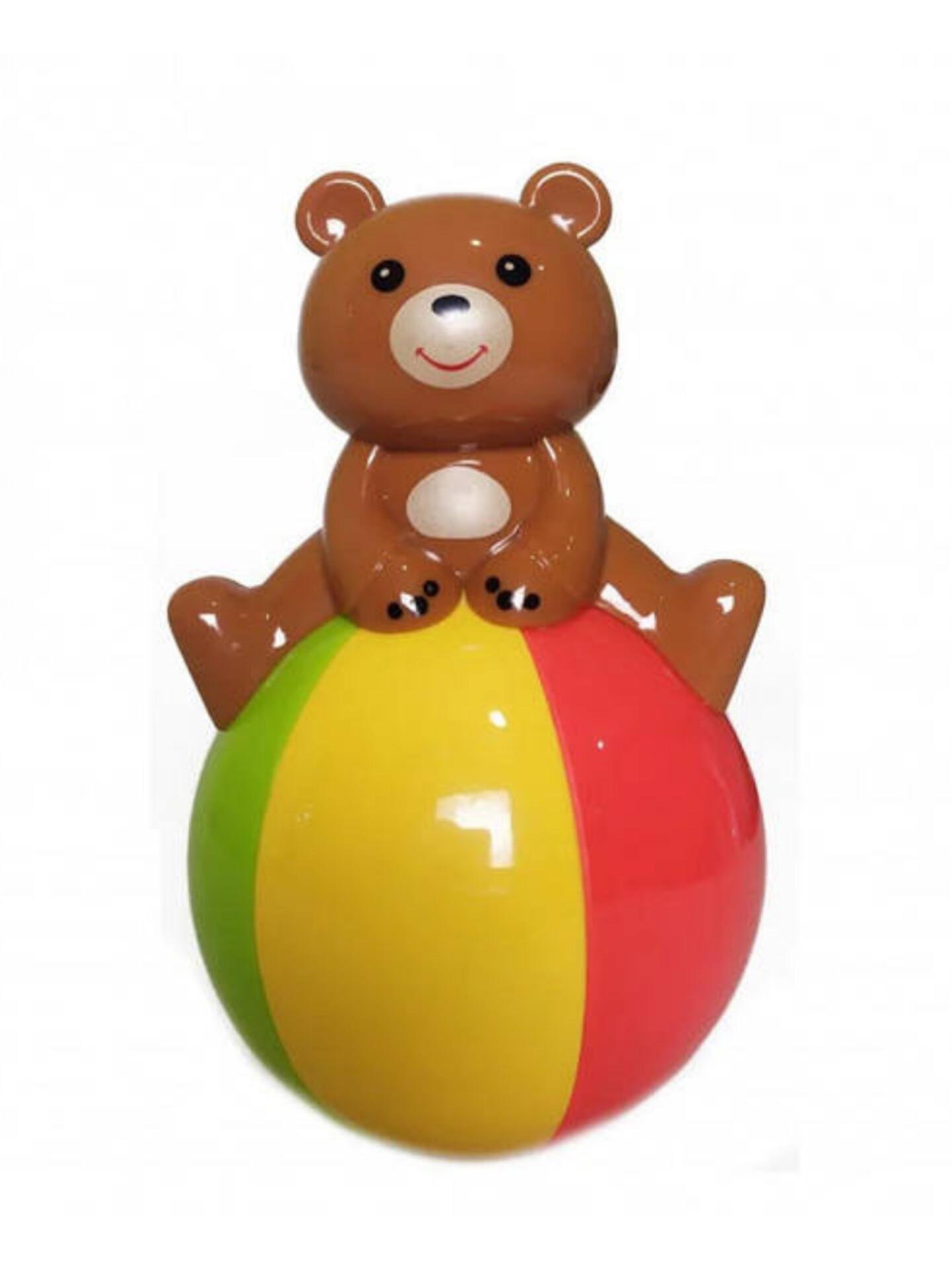 Іграшка неваляшка ведмедик 6526-B-C звук нелягайко (НМ703)