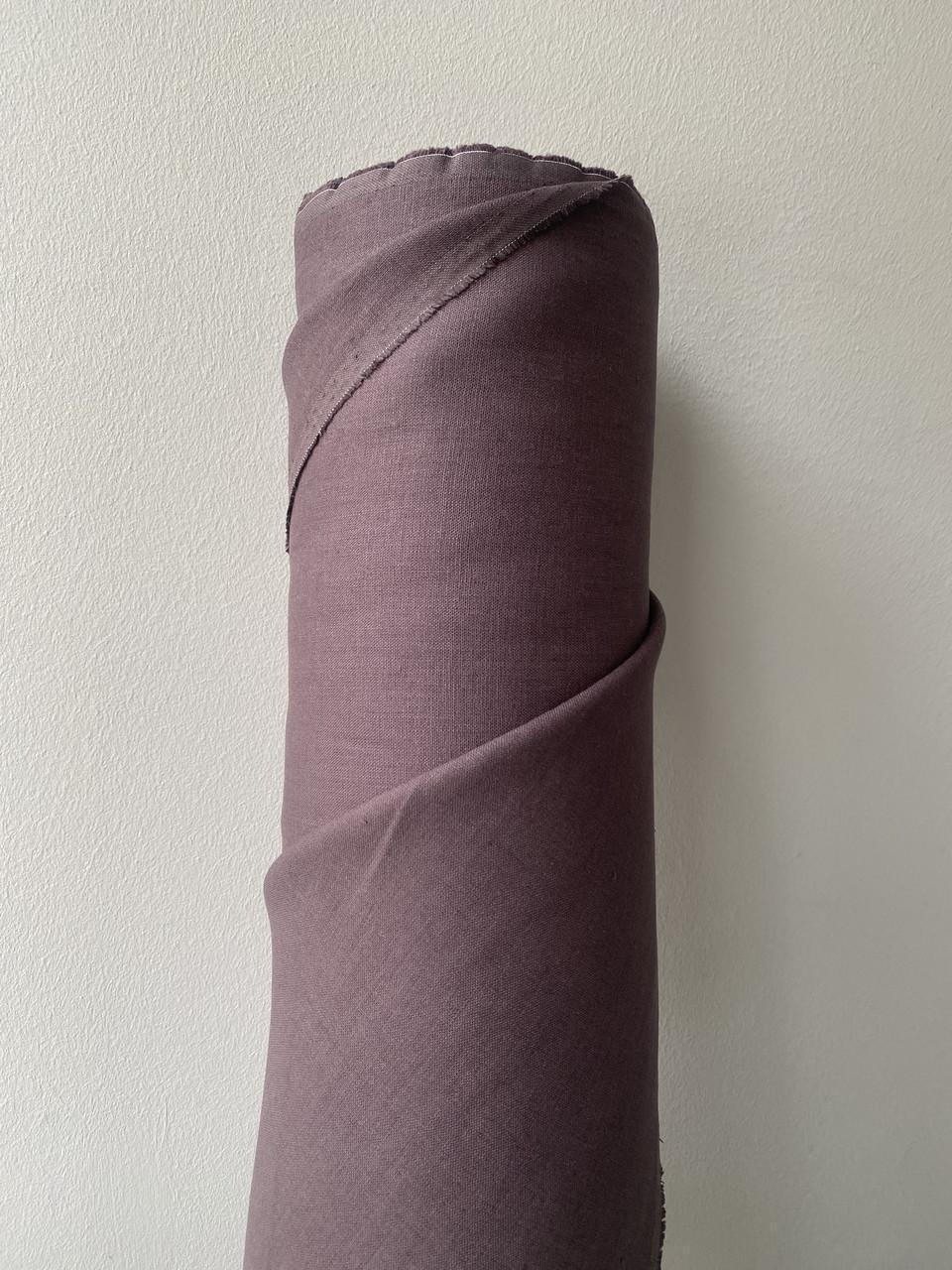 Ткань Linen Plus костюмная льняная Кофейный 1297 - фото 6 Ткань Linen Plus костюмная льняная Кофейный 1297 - фото 6