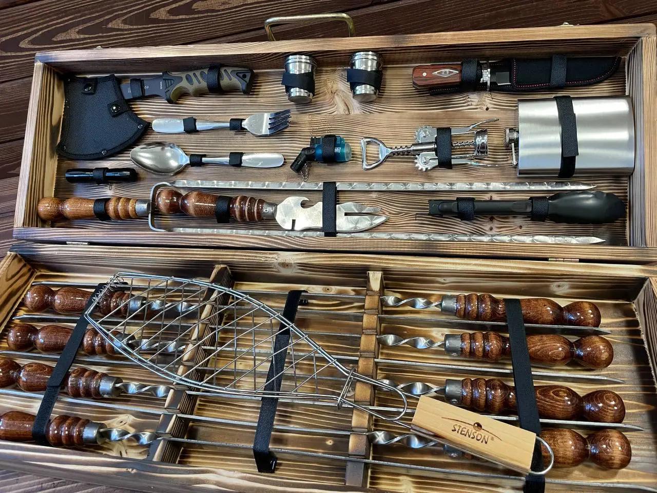 Набор шампуров Fisher №5 в кейсе (10642771) - фото 4