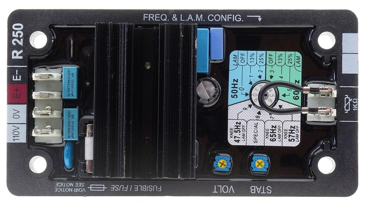 Регулятор напряжения AVR R250 генератора (gen1556)