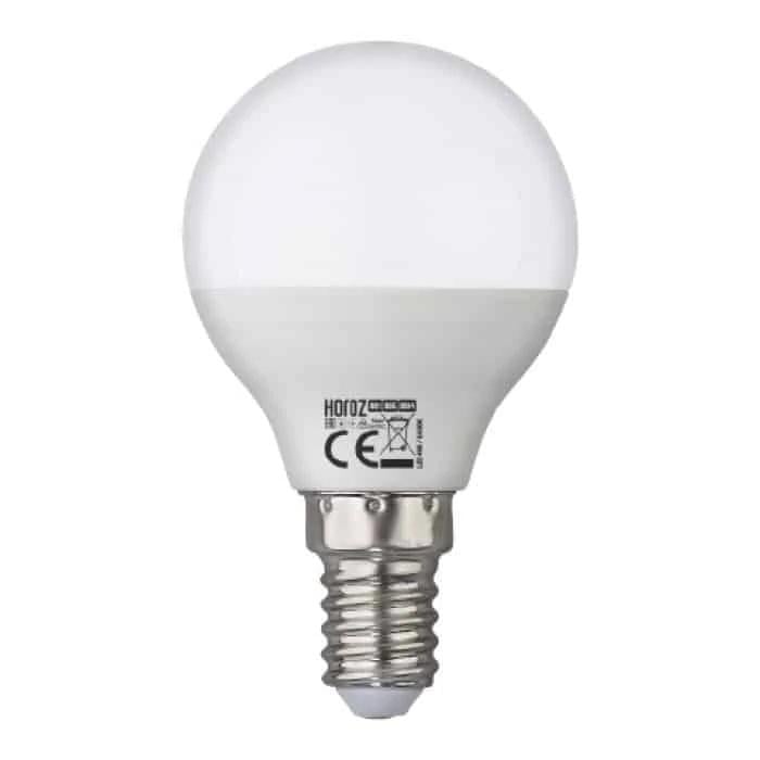 Світлодіодна лампа-куля HOROZ ELECTRIC SMD 6W 3000K Е14 480 Lm 175-250V (001-005-0006-121) Світлодіодна лампа-куля HOROZ ELECTRIC SMD 6W 3000K Е14 480 Lm 175-250V (001-005-0006-121)