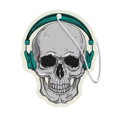 Автомобильный ароматизатор Aroma Car Dia De Los Muertos Headphone Skull Автомобильный ароматизатор Aroma Car Dia De Los Muertos Headphone Skull
