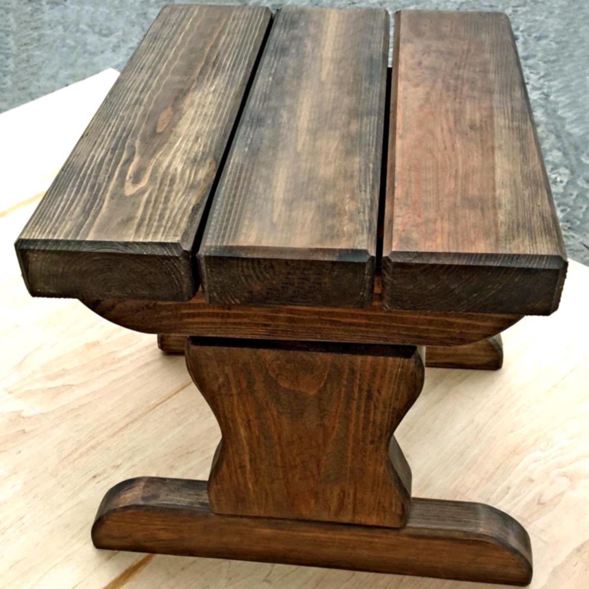 Табурет из дерева Черемош 45 Капучино (ТАБ-450509)