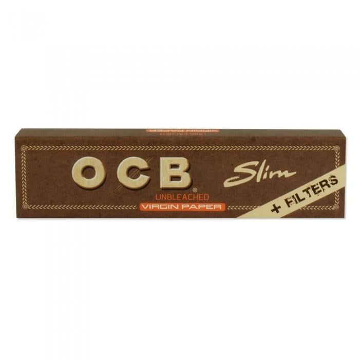 Бумага для самокруток OCB slim with TIPS(89230)