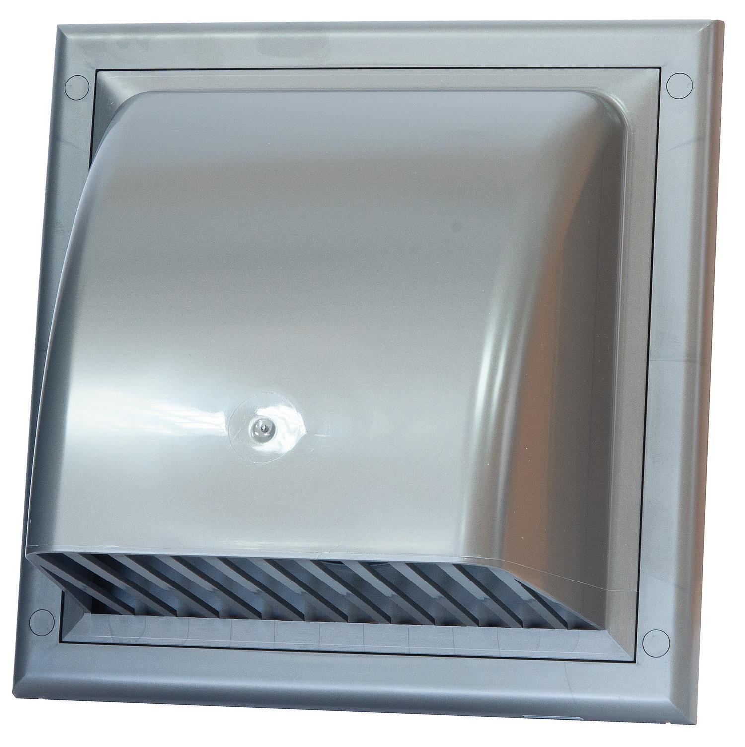 Выход вентиляционный стеновой Awenta КО d 150 мм с обратным клапаном Графитовый (КО150-30GR)