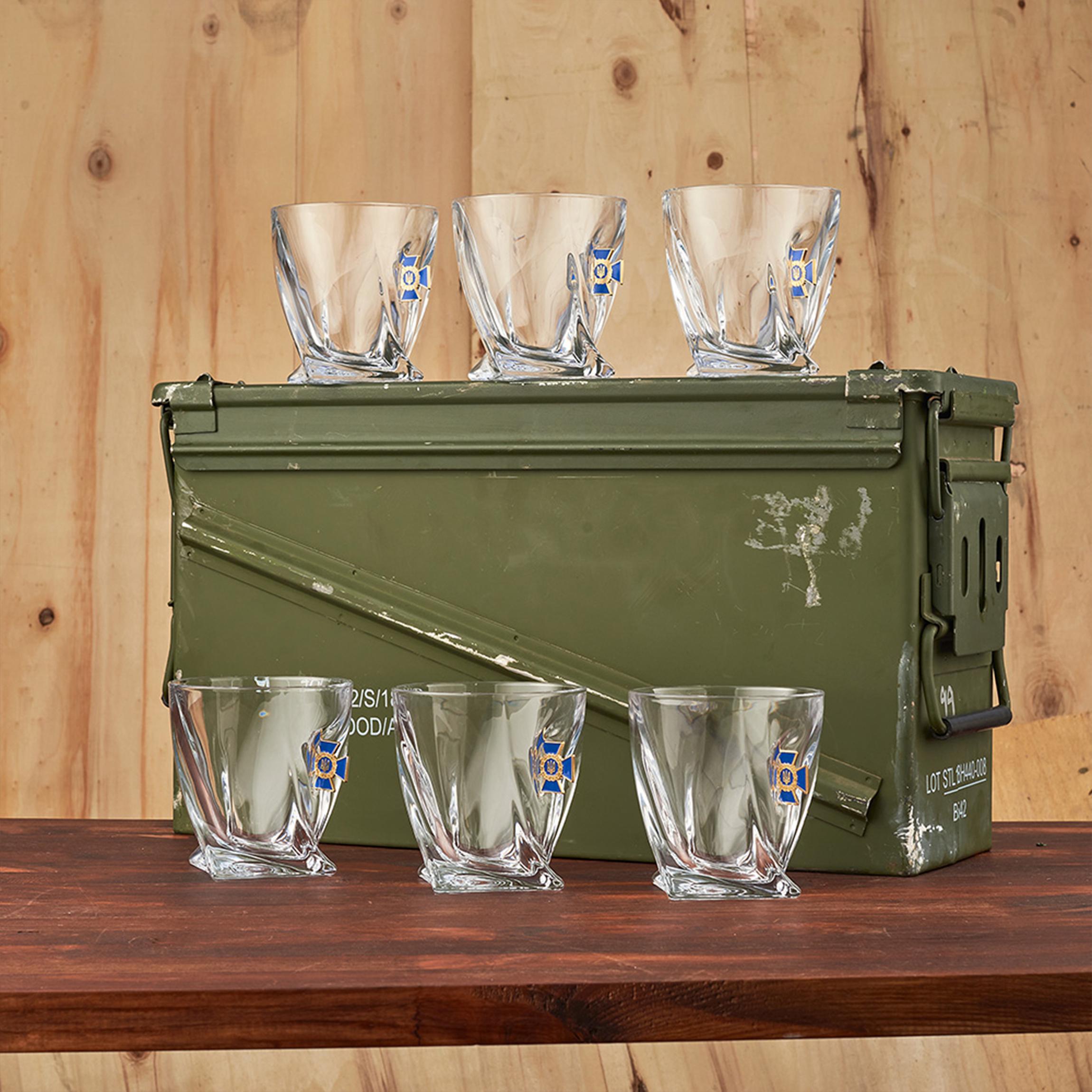 Набор VSKLO БК большой хрустальные стаканы СБУ (28919141) - фото 4 Набор VSKLO БК большой хрустальные стаканы СБУ (28919141) - фото 4