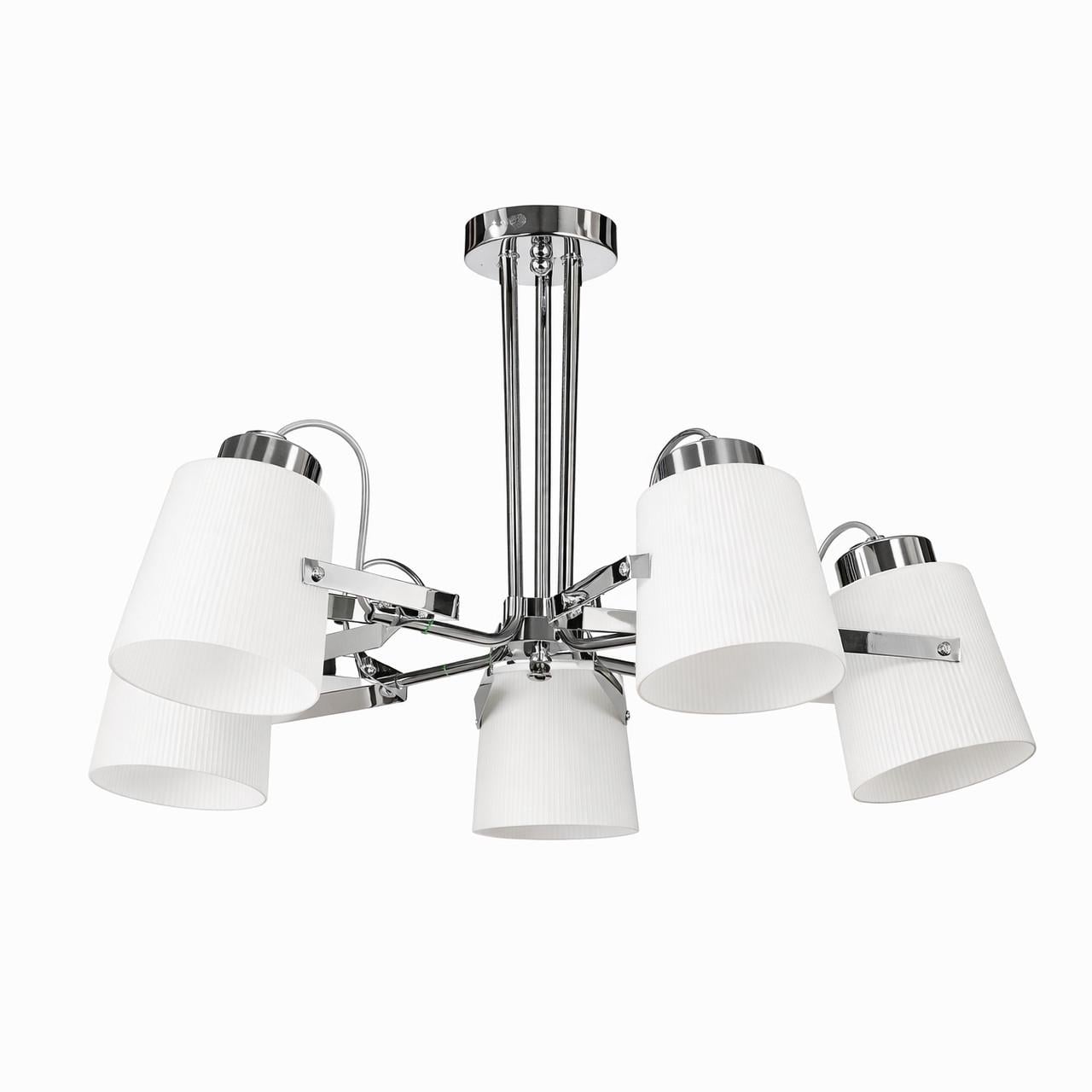 Люстра класична Numina 29-P8510/5 CR+WT Хром (32695399)