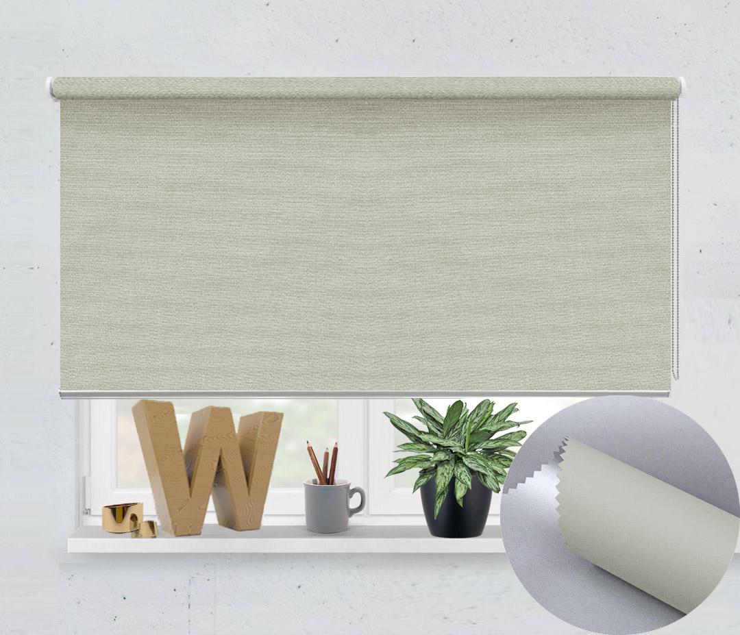 Ролета тканевая термо blackout Besta Wenster BO Silver 064 107,5х145 см Светло-серый (БВЕ55019606) Ролета тканевая термо blackout Besta Wenster BO Silver 064 107,5х145 см Светло-серый (БВЕ55019606)