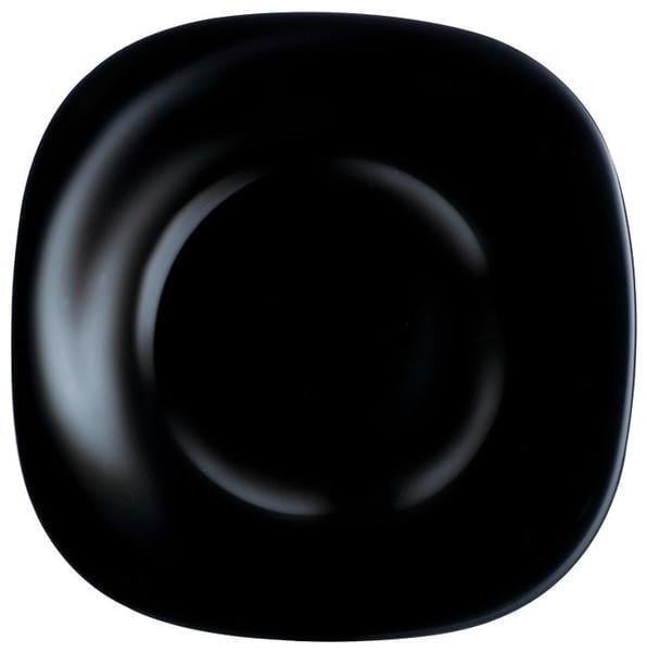 Тарелка глубокая Luminarc Carine Black квадратная стеклокерамика 21х21 см Черный (9818L/3661H)