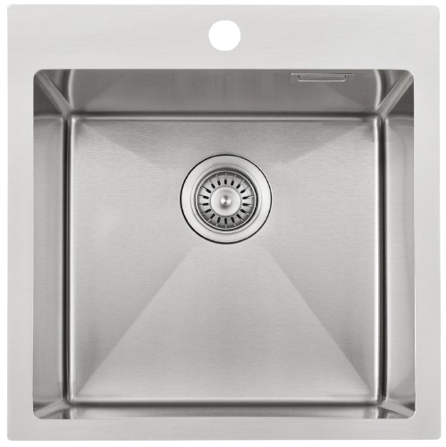 Мойка BR 50x50 Celldecor/смеситель FKM 56 Flex Inox 8213,401,0037 (2600118823)