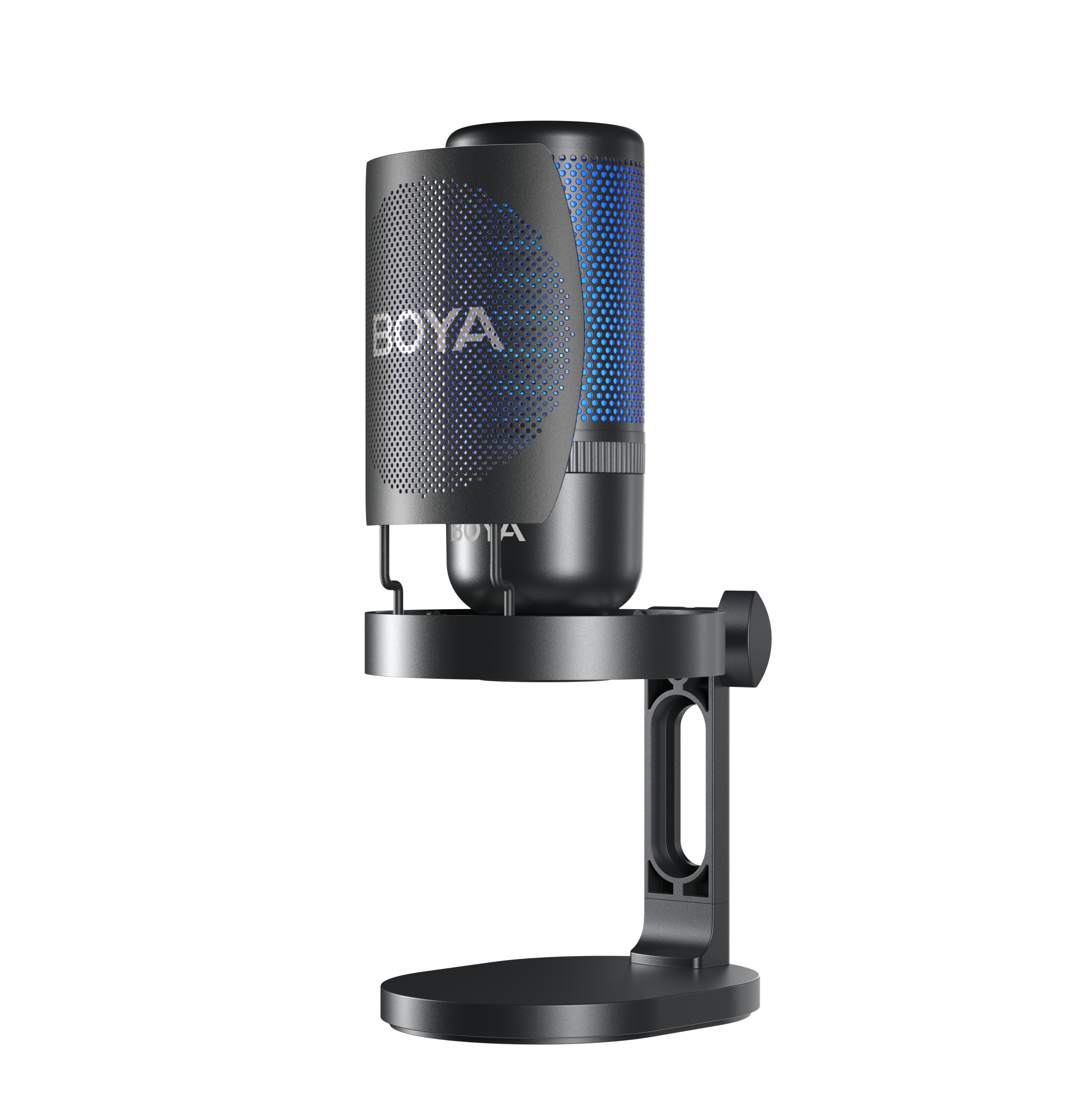 Мікрофон BOYA K3 для блогерів з RGB підсвіткою (51001)