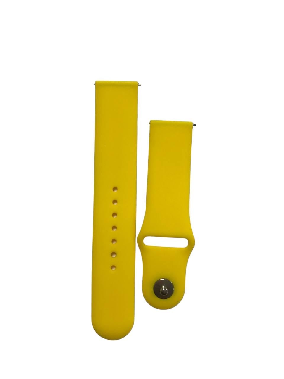 Ремешок для часов силиконовый Amazfit 22 мм Yellow (000550570)