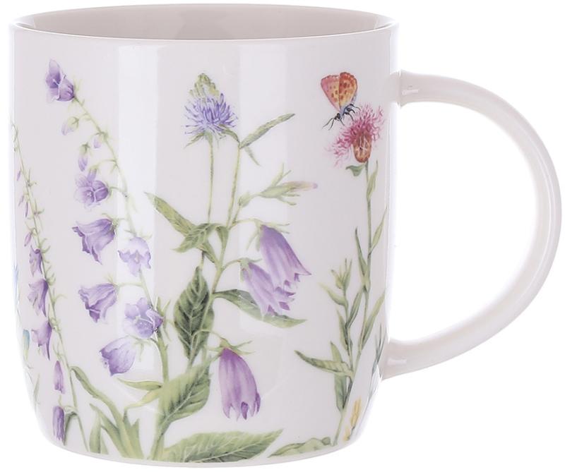 Набор фарфоровых кружек Floral 320 мл 6 шт.