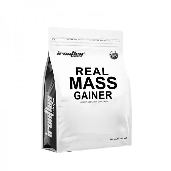 Гейнер IronFlex Real Mass Gainer 1000 г 13 порций Banana